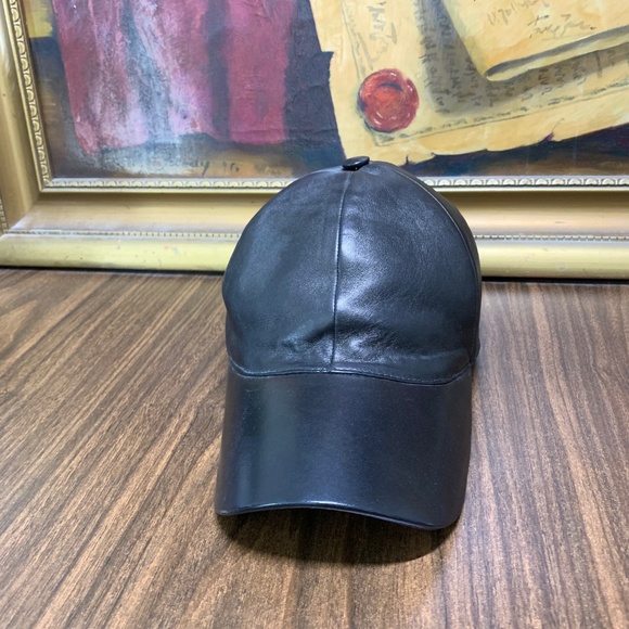 Rare: Authentic Discontinued Prada Lambskin Cap - Picture 3 of 6
